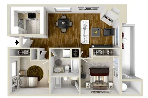 Floor plan Tiburon