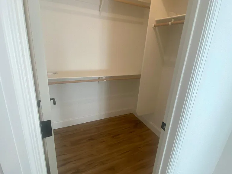 Bedroom one walk-in closet