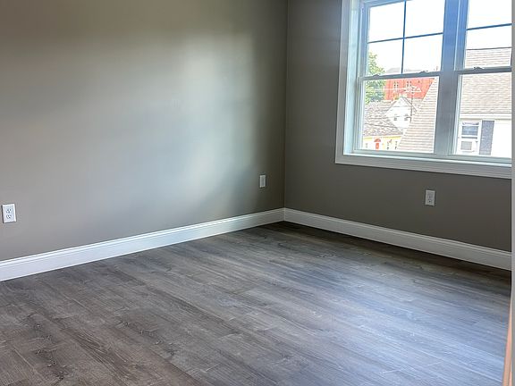 Spacious Bedrooms with hardwood floors.