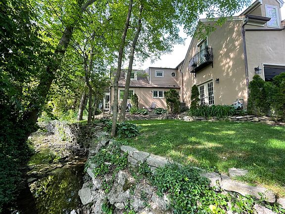 Creek along property line