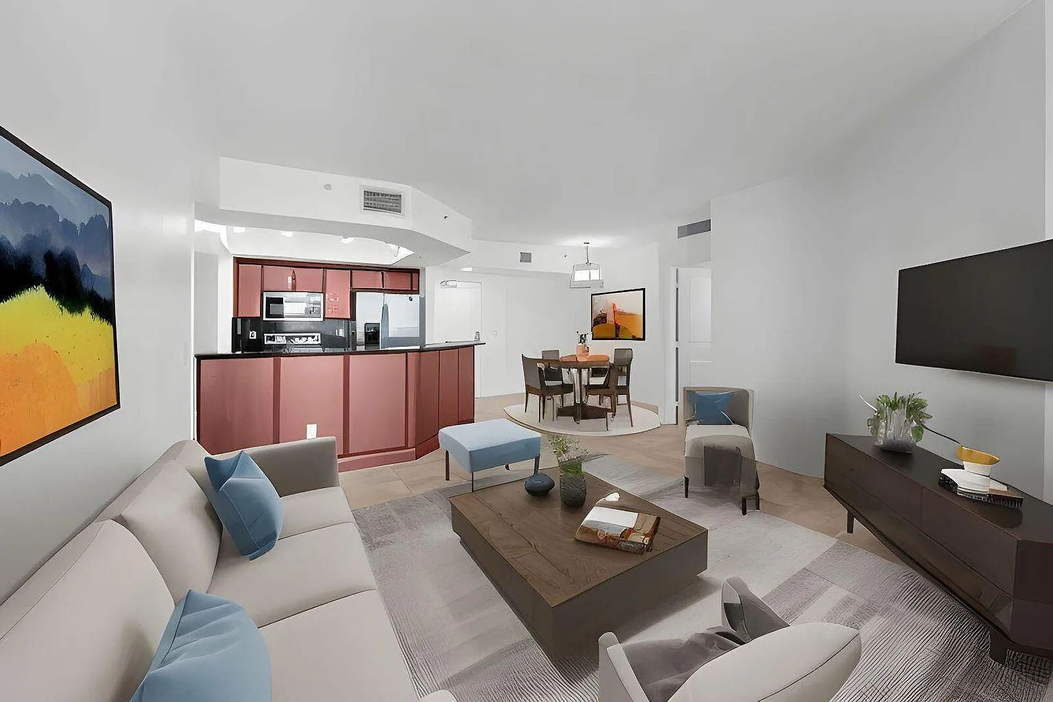 2 bed, 1212 sqft, $3,495 — Photo 3
