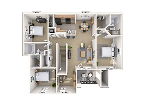 Floor plan 32B