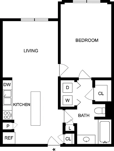 Floor plan A1J