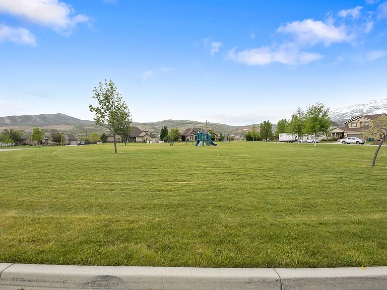 Park across the street from the property