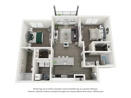 Floor plan The Diana
