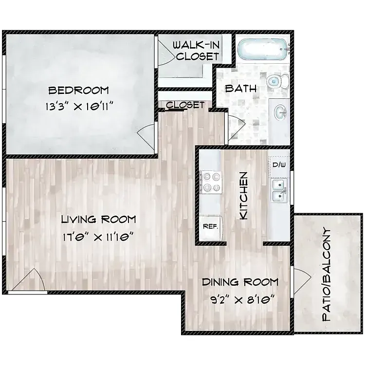 Floor plan A1