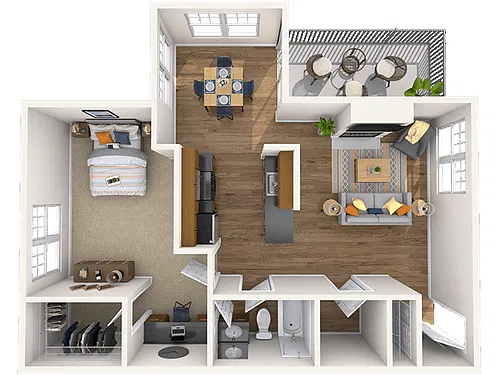 Floor plan The Franklin