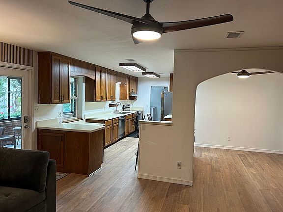 Open concept kitchen