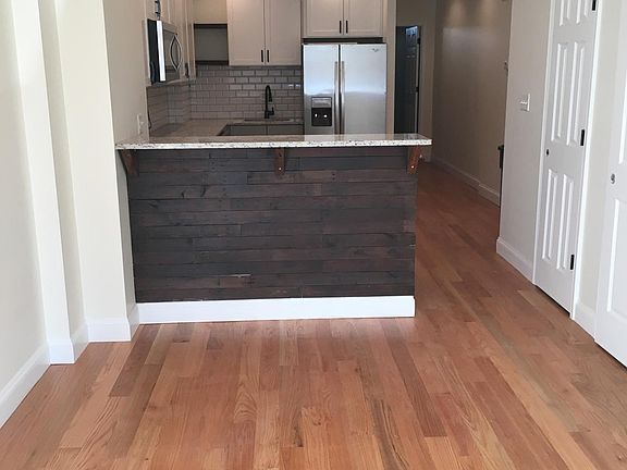 Lots of natural light in westward facing front window