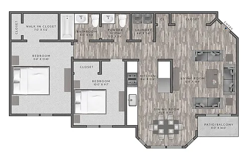 Floor plan B1