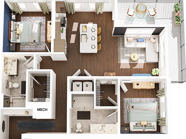 B2 floor plan Broadstone West End