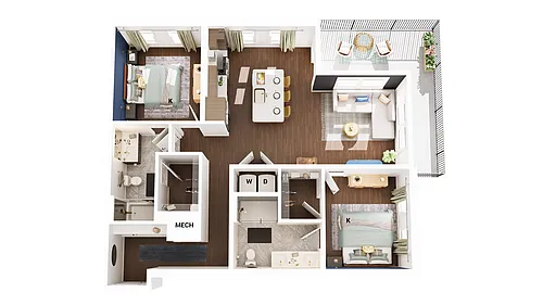 Floor plan B2