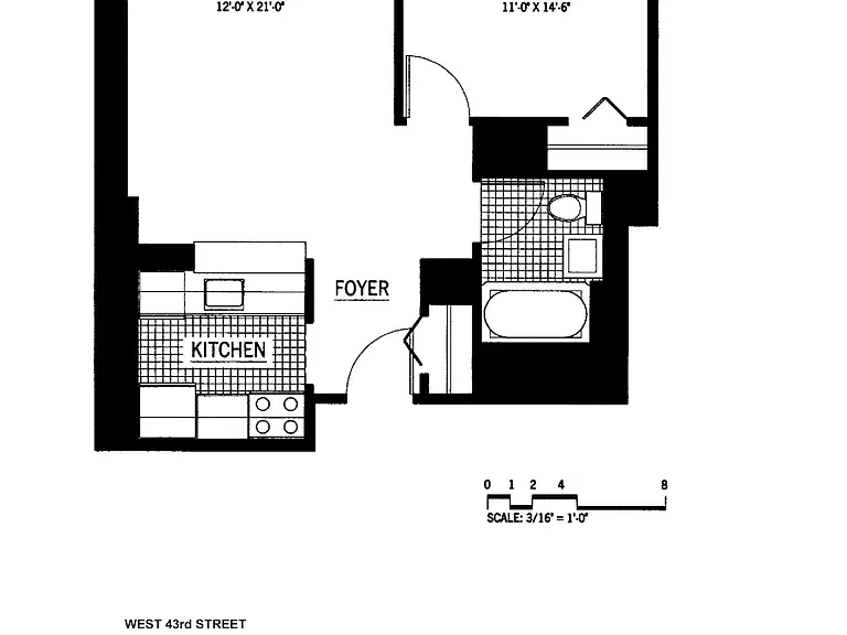350 W 43rd St #17E — Photo 2