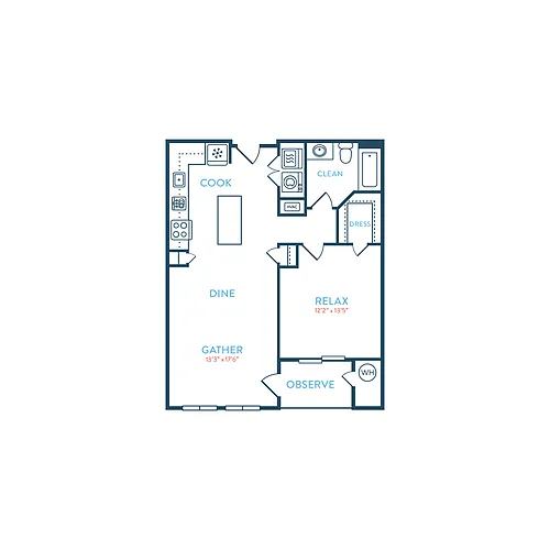 Floor plan Quincy A2