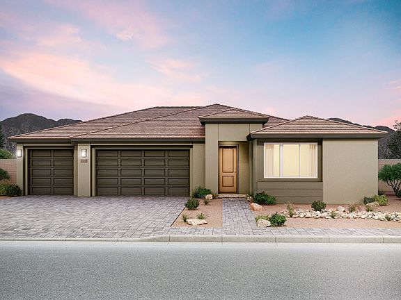 Elevation B with Oversized Garage