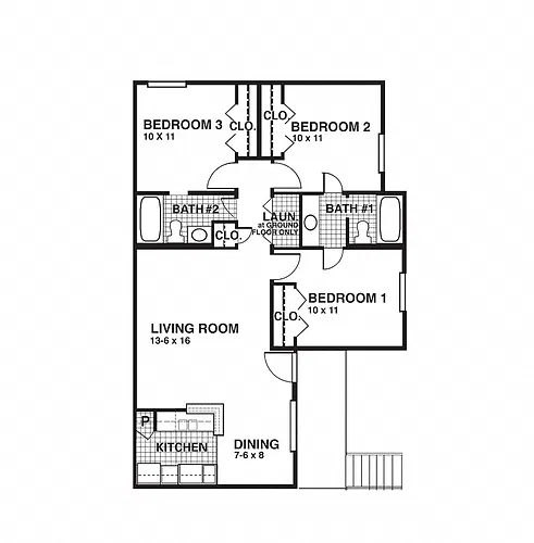 Floor plan C1W