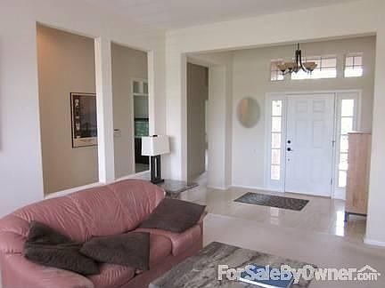View of foyer from great room