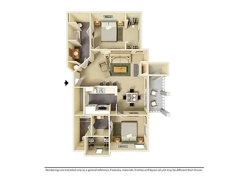 Floor plan B2-966
