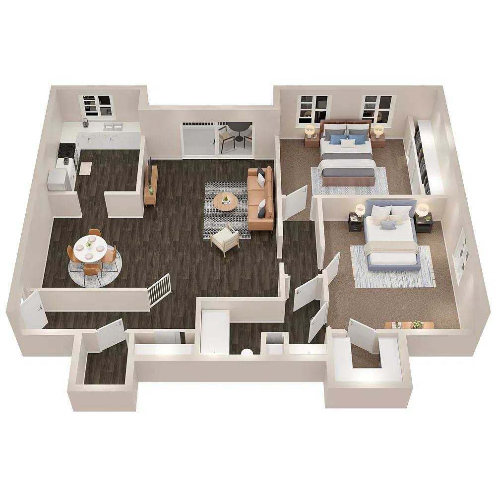 Floor plan Huron