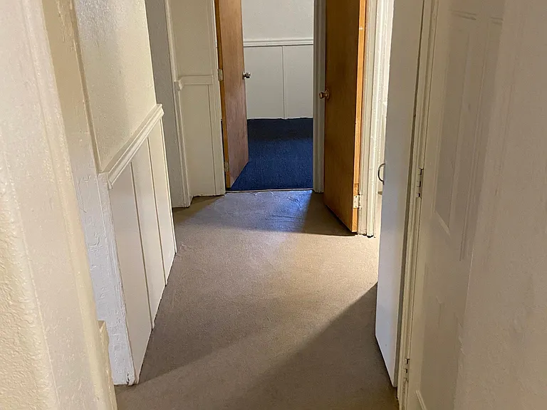 Main hallway looking from bedroom