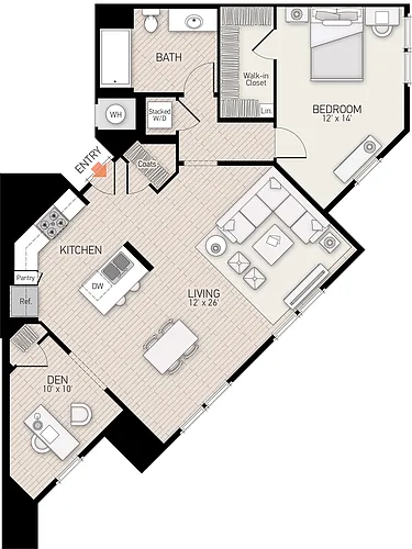 Floor plan Plan K