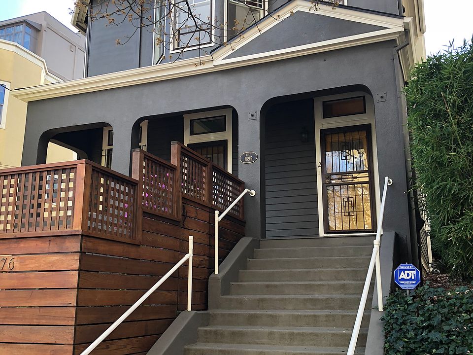 Well maintained, built in 1895 house in Nob Hill with 3 separate condos each with own entrance.
