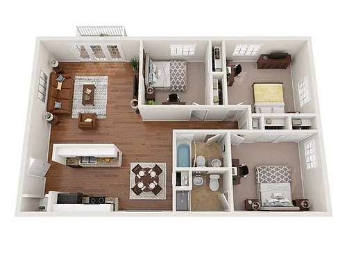 Floor plan C2 Floor Plan: Limited Availability-Contact Office