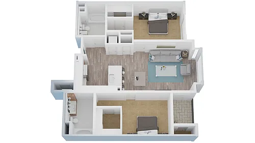 Floor plan B21
