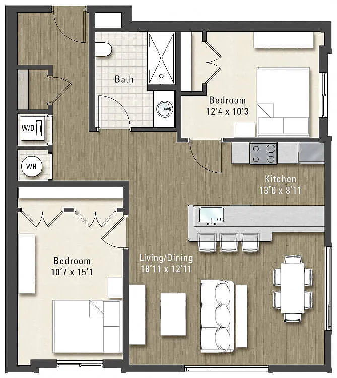 Floor plan E