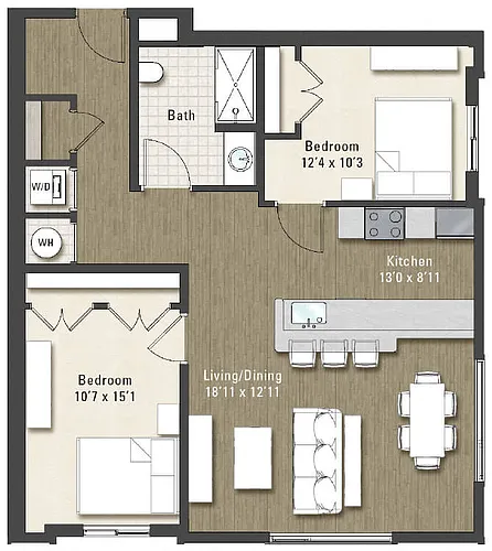 Floor plan E