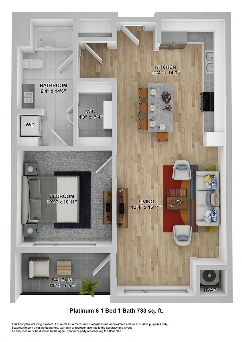 Floor plan Platinum 6