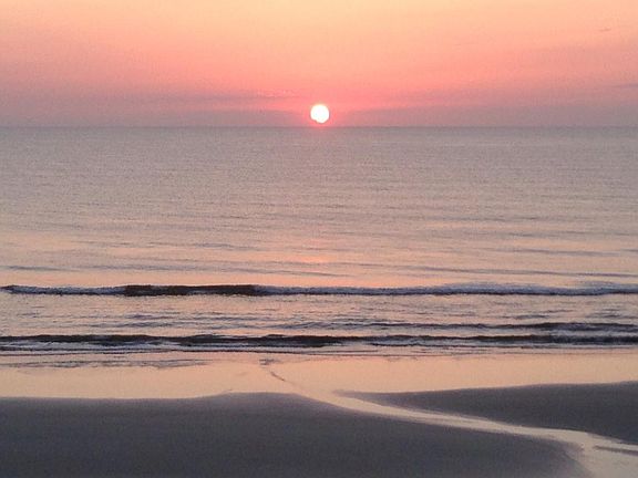 Sunrise from balcony