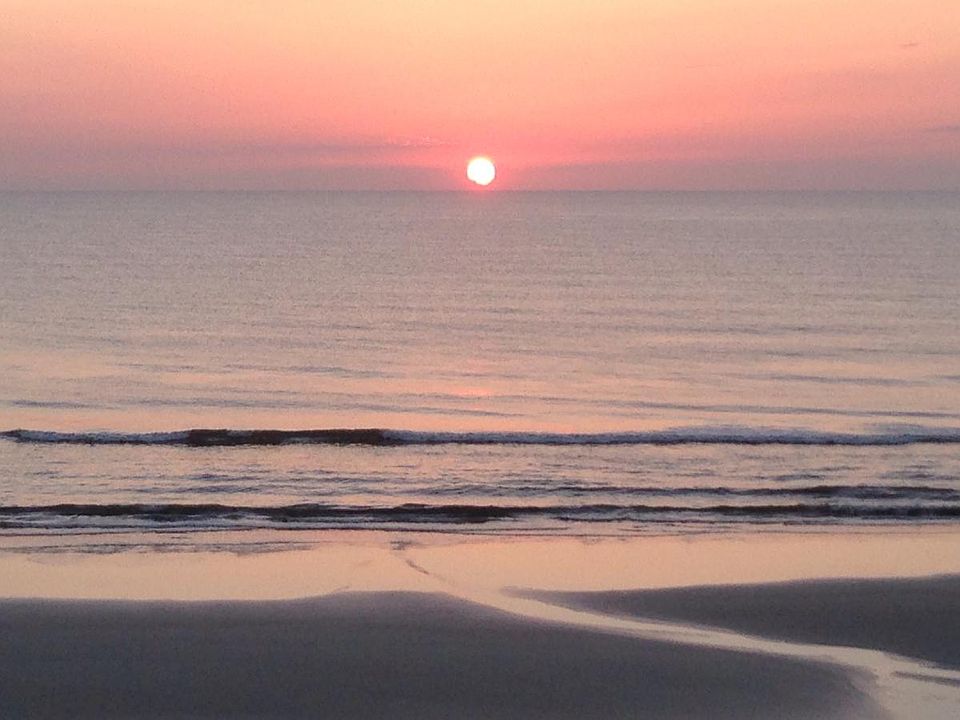 Sunrise from balcony