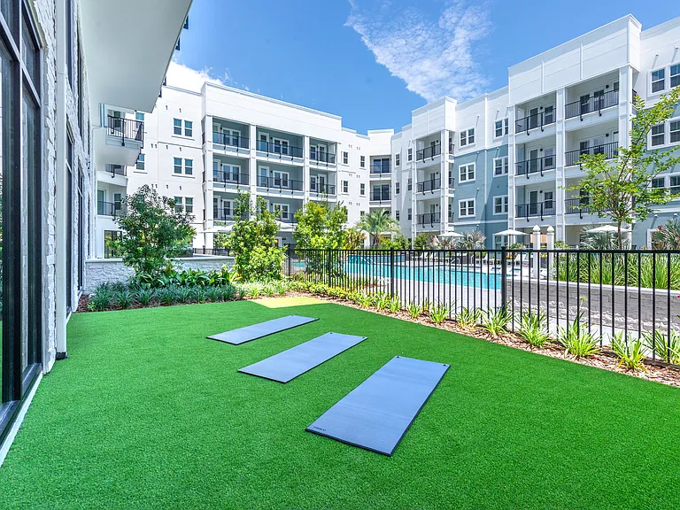 Outdoors Yoga