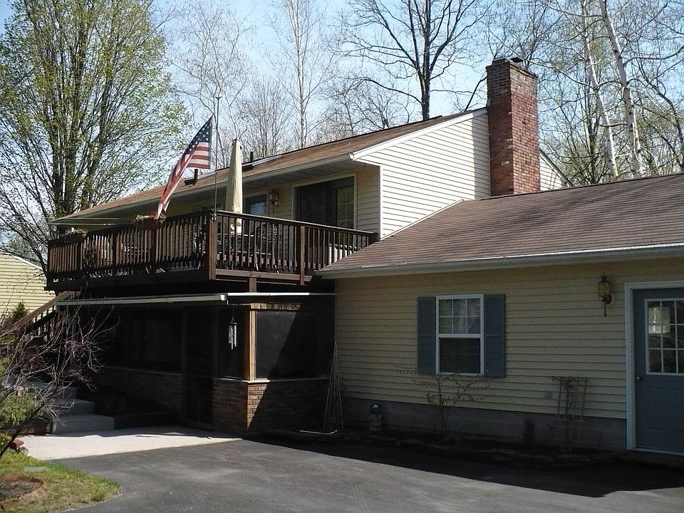 Rear of the house