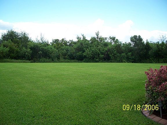 Backyard ready for play
