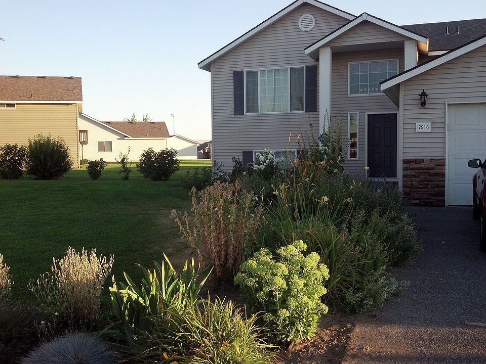 Front yard flower bed