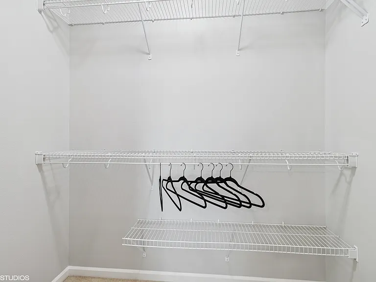 2nd bedroom walk-in closet