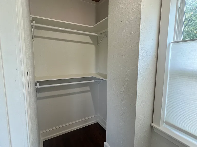 Large & spacious Master bedroom closet with wonderful natural light!