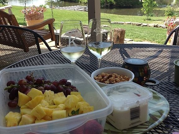 View off the back deck