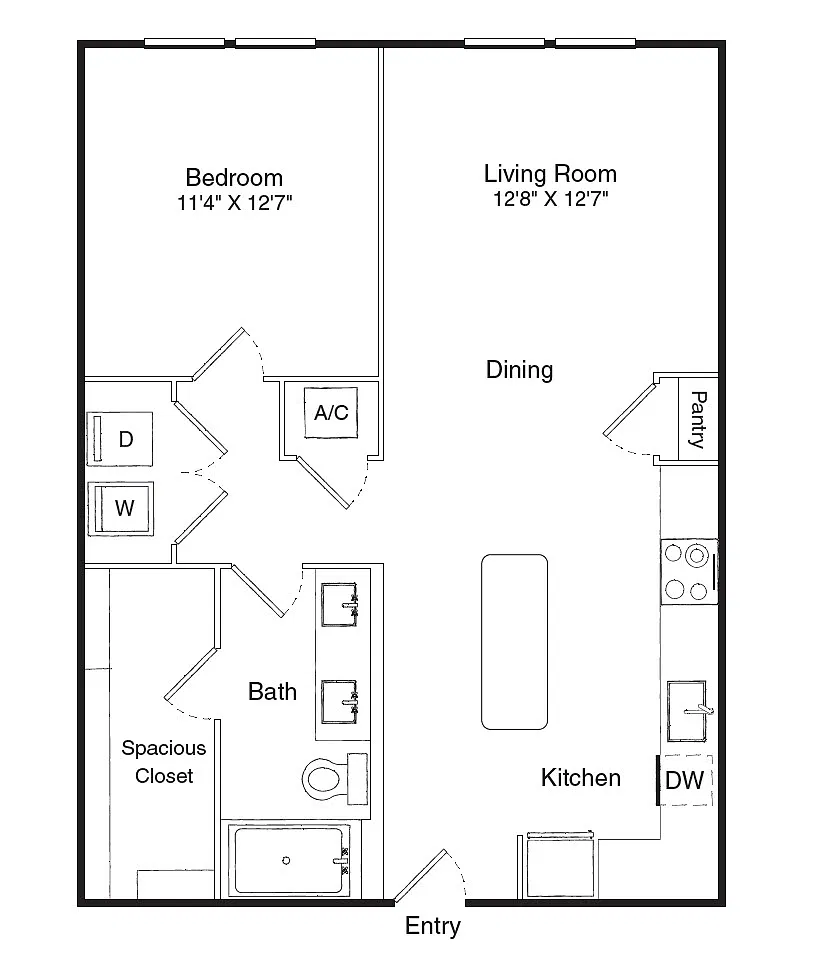 Floor plan A1