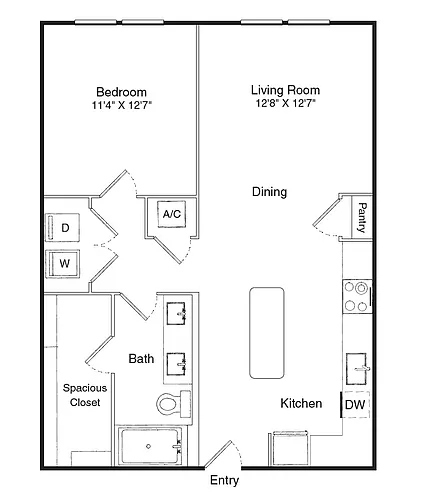 Floor plan A1