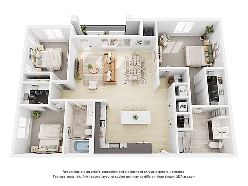 Floor plan C1