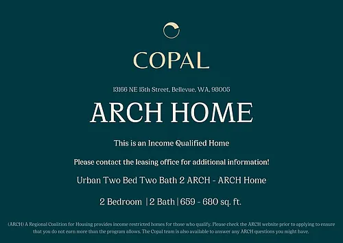 Floor plan Urban Two Bed Two Bath 2 ARCH