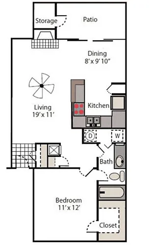 Floor plan The 781
