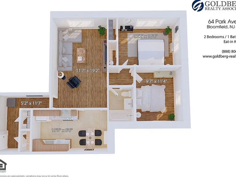 64 Park Apartments — Photo 16