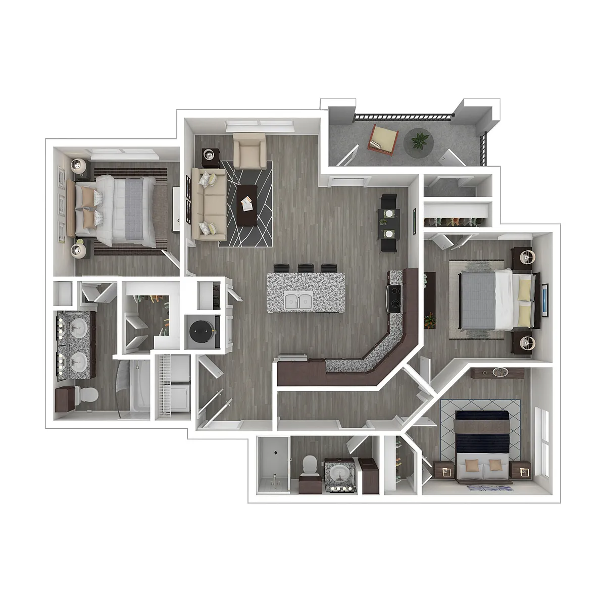 Floor plan C1