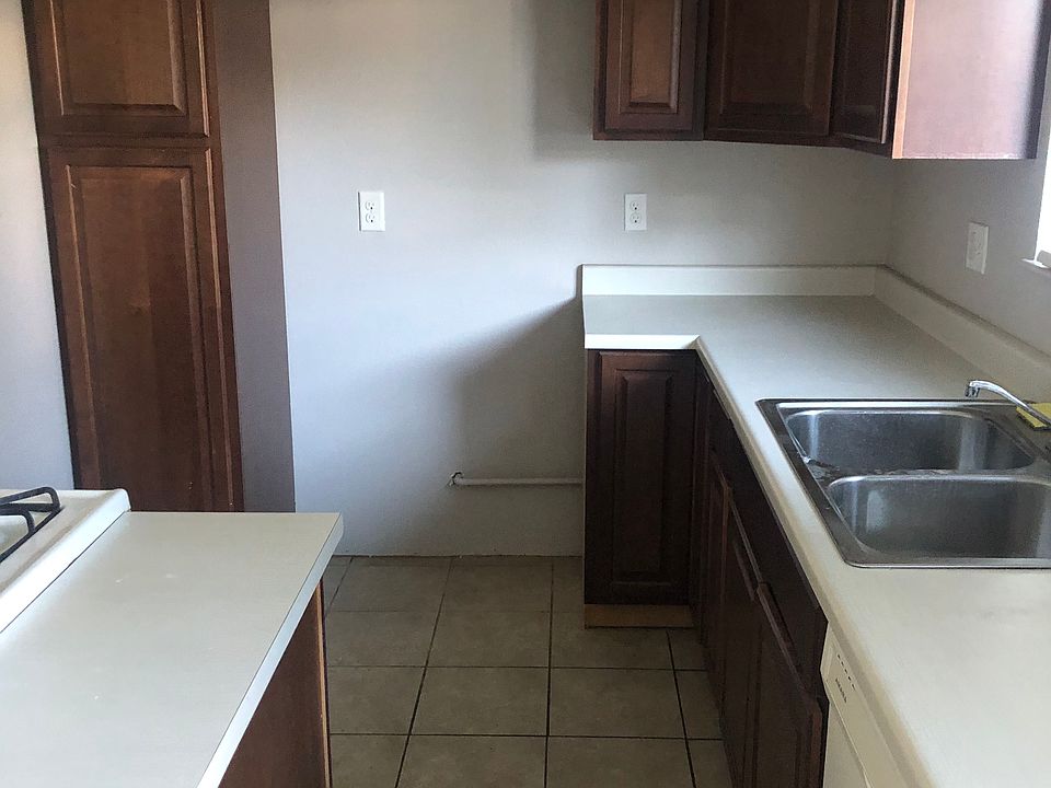 kitchen facing with the small patio