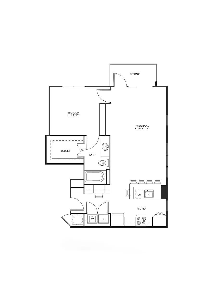 Floor plan A6