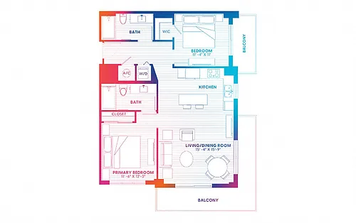 Floor plan B2-S